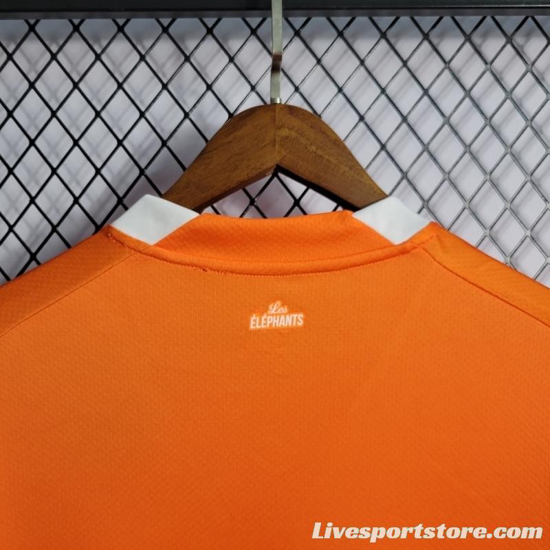 22/23 Ivory Coast Home Soccer Jersey