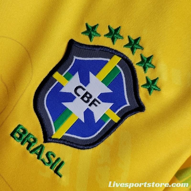 2022 Woman Brazil Special Edition Yellow Jersey