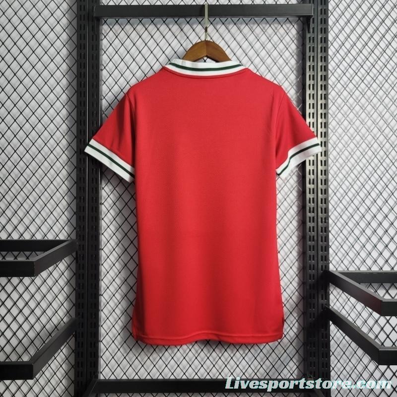 2022 Woman Wales Home Soccer Jersey