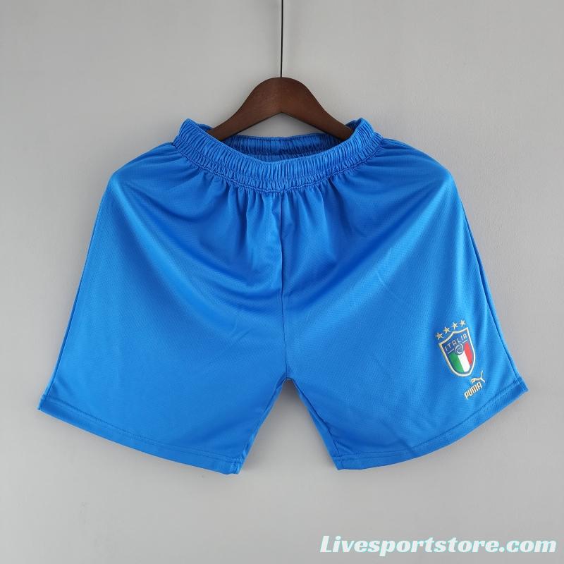 2022 Italy Shorts Blue