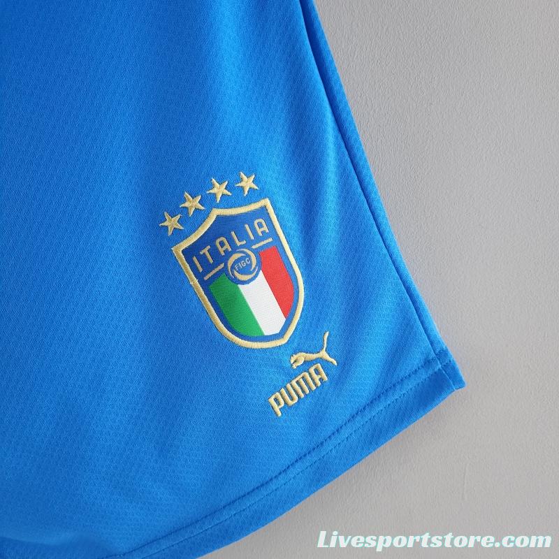 2022 Italy Shorts Blue