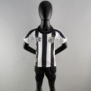 22/23 Santos Kids Kit Away Size 16-28 Soccer Jersey