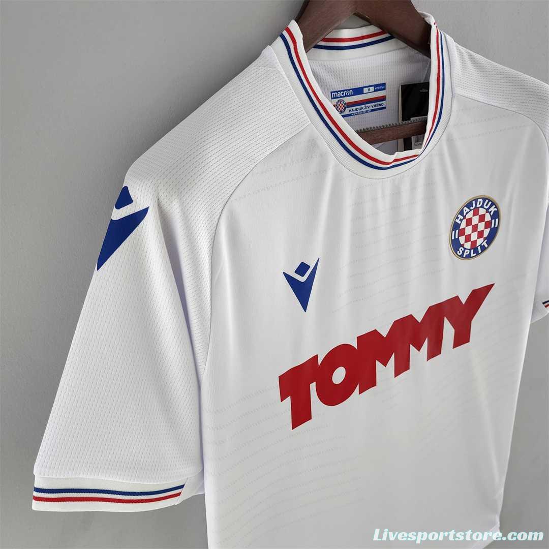 22-23 Hajduk Split Home Soccer Jersey