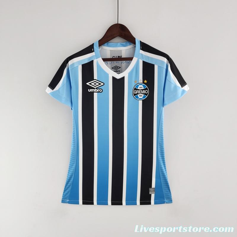 2022 Woman Gremio Home Soccer Jersey