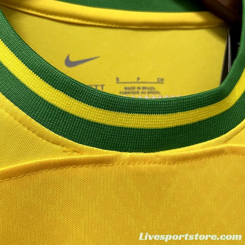 2022 Brazil Black Concept Yellow Jersey