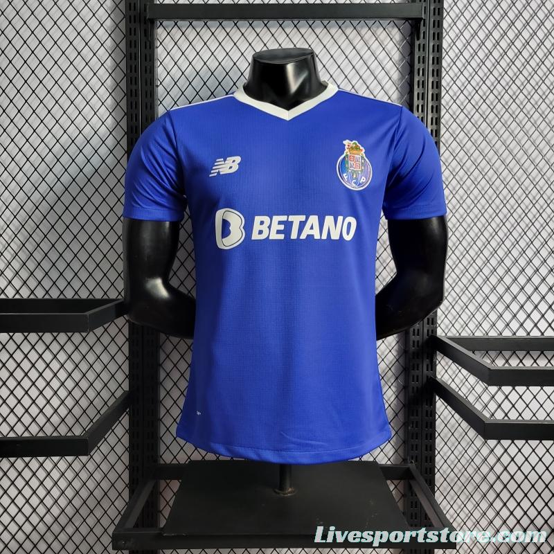 22/23 Player Version Porto 2 Away Soccer Jersey