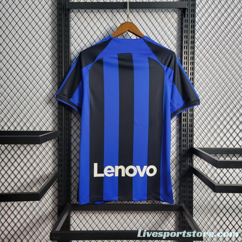 22/23 Inter Milan Home Soccer Jersey With Patch