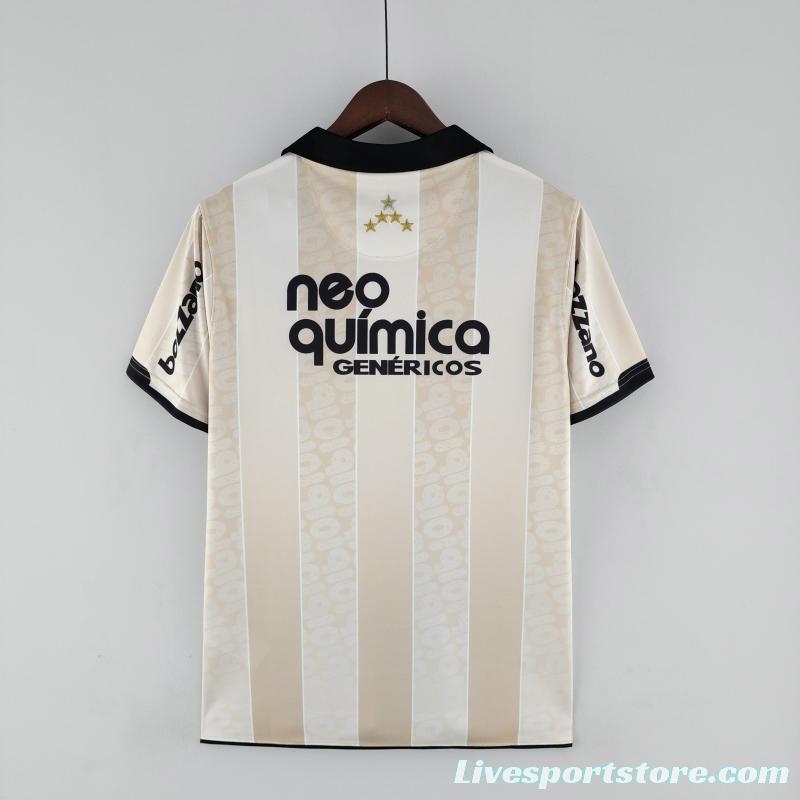 Retro 2010 Corinthians 100th Anniversary Beige Jersey