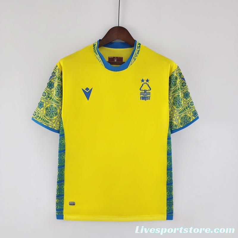 22/23 Nottingham Forest Away Soccer Jersey