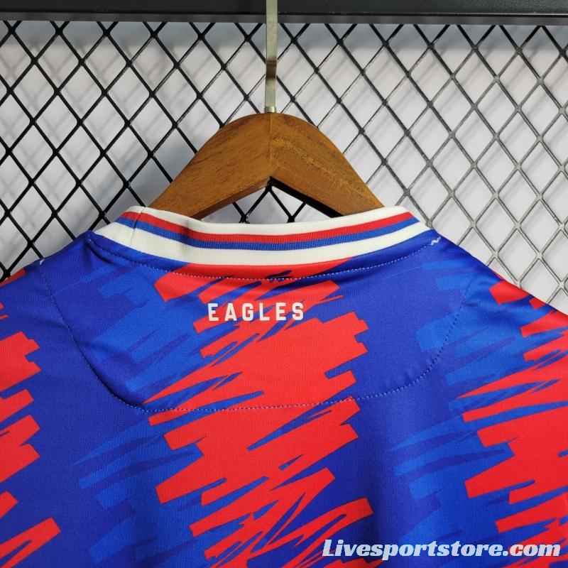 22/23 Crystal Palace Home Soccer Jersey