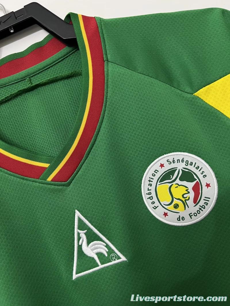 Retro 2002 Senegal Green Jersey