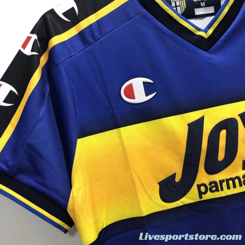 Retro 01/02 Parma Home Soccer Jersey