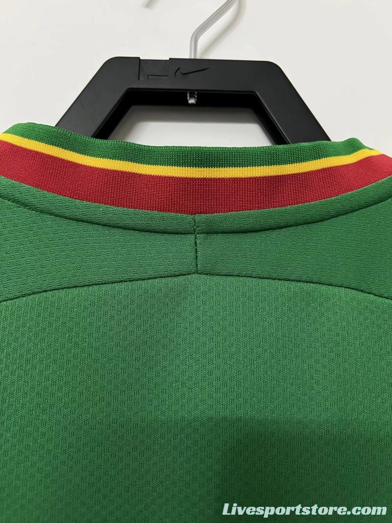 Retro 2002 Senegal Green Jersey