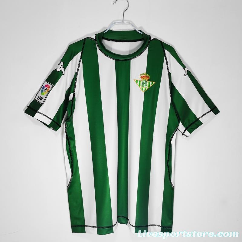 Retro 2003/04 Real Betis Home Soccer Jersey