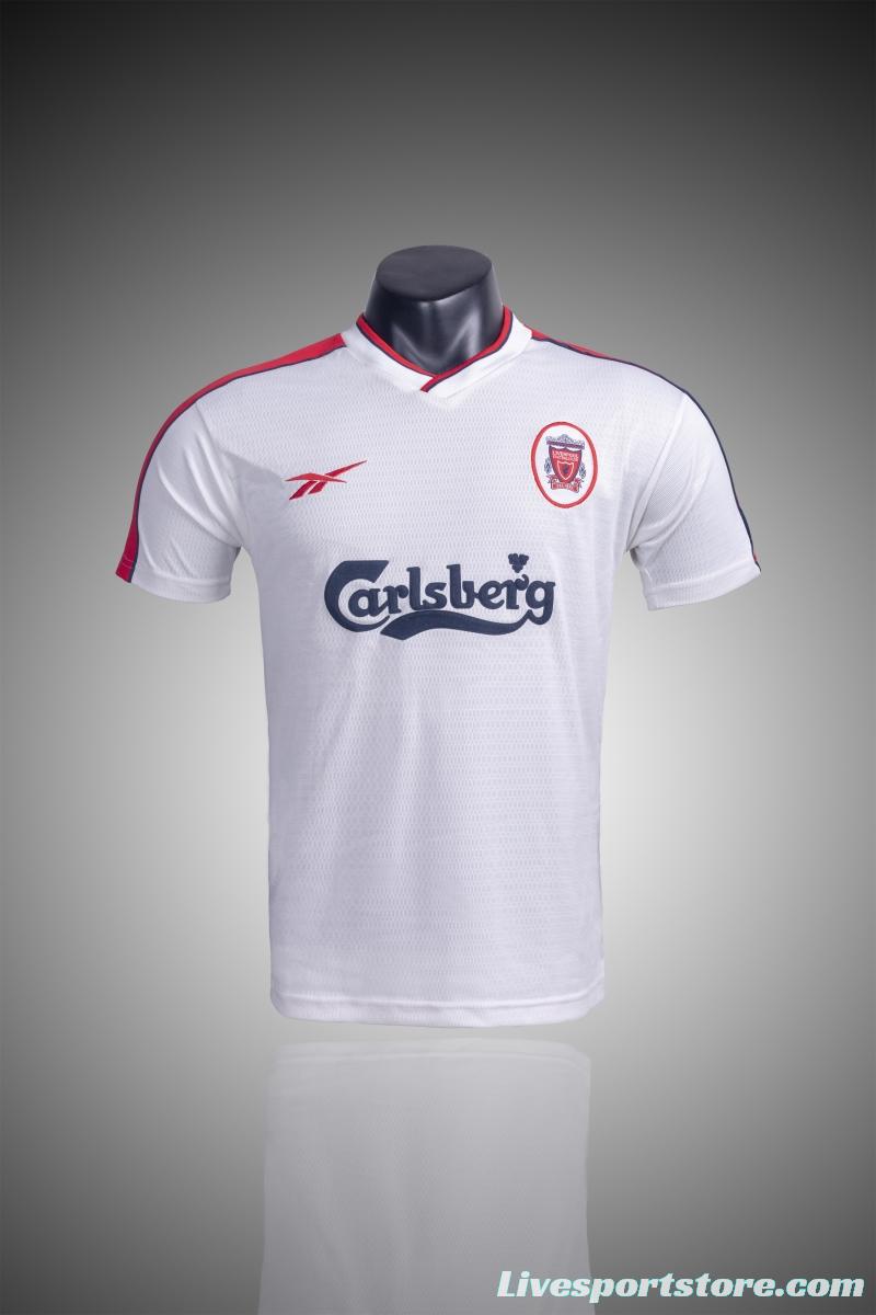 Retro 98/99 Liverpool Away Soccer Jersey