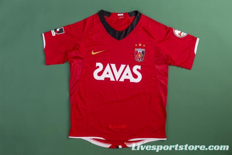 RETRO 2008 Urawa Red Diamonds Home Soccer Jersey