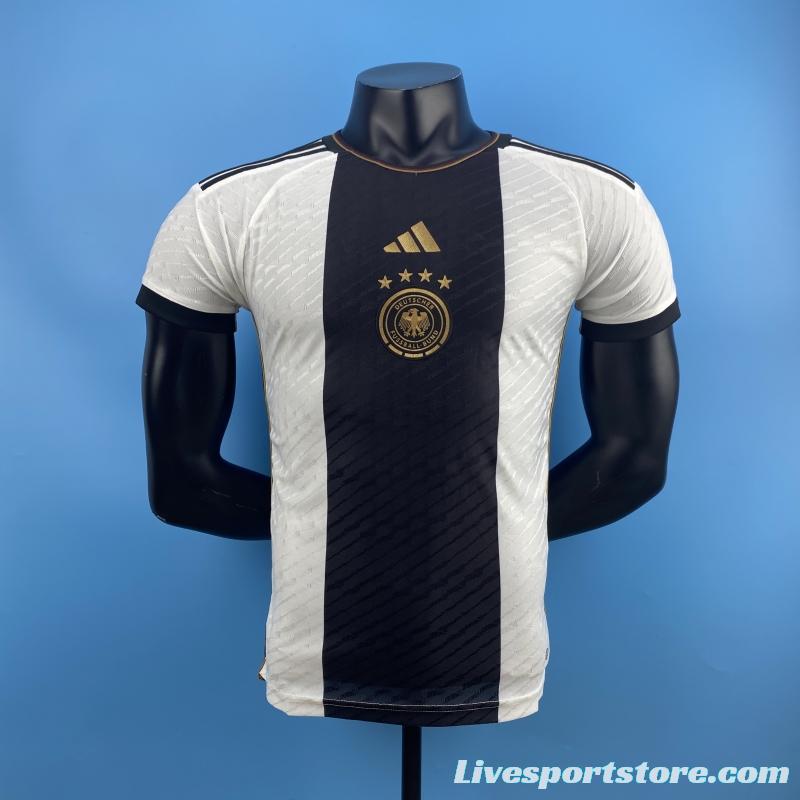 Player Version 2022 Germany Home World Cup Soccer Jersey