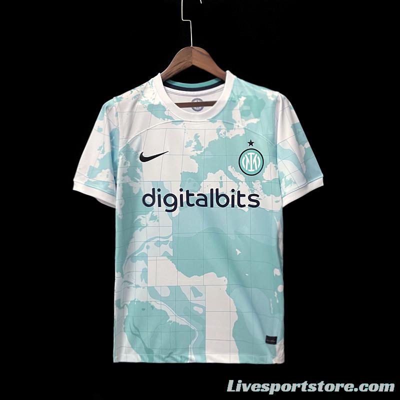 22/23 Inter Milan Away Soccer Jersey