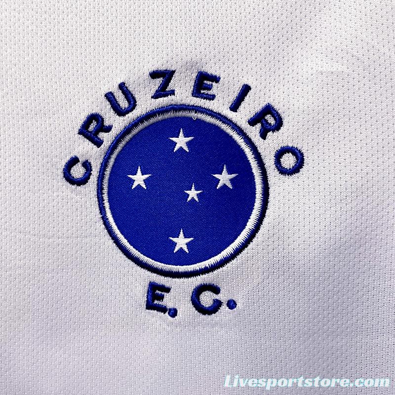 22/23 Woman Cruzeiro Away Soccer Jersey