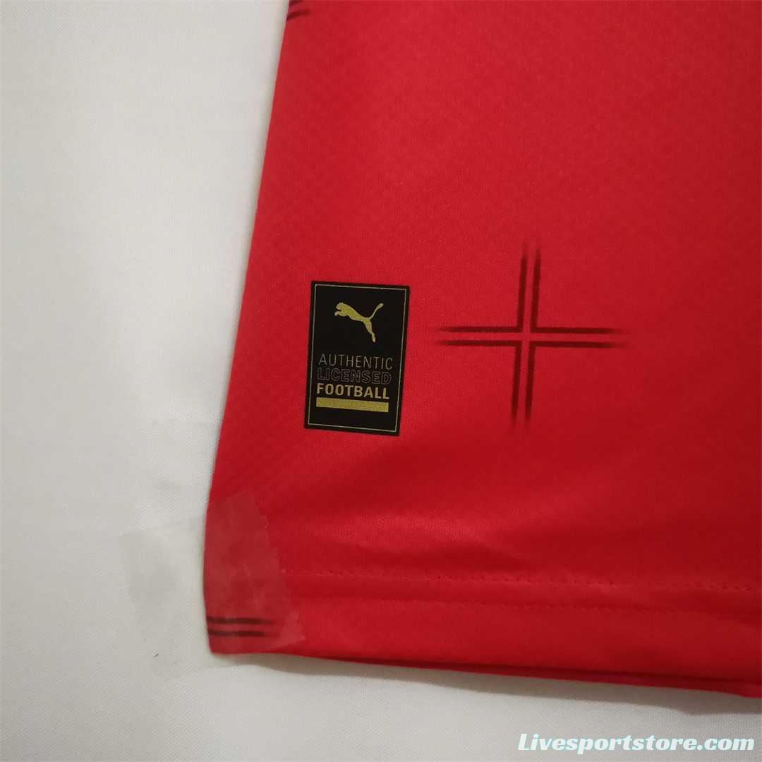 2022 Serbia Home Soccer Jersey