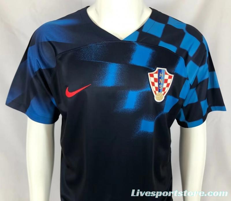 2022 Croatia Away Jersey