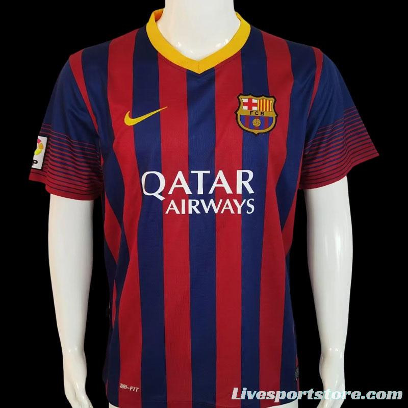 Retro 13/14 Barcelona Home Jersey