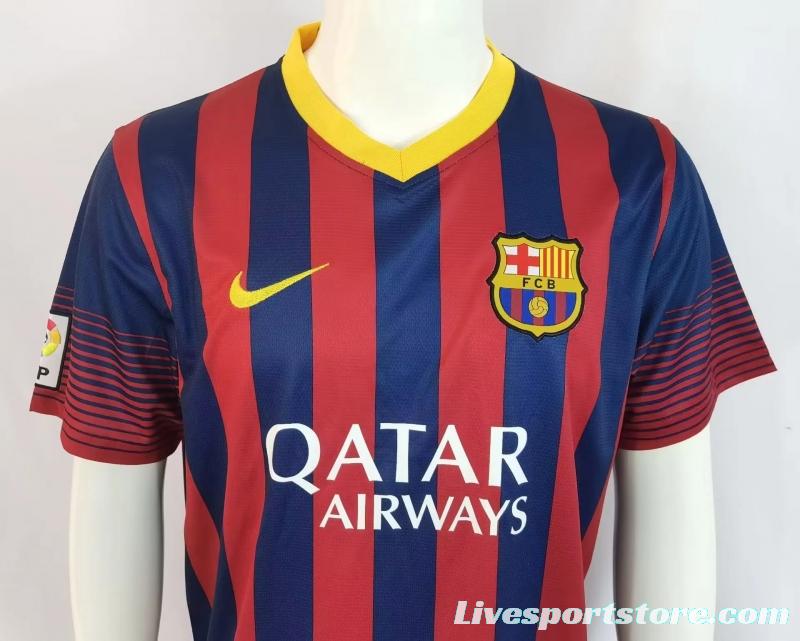 Retro 13/14 Barcelona Home Jersey