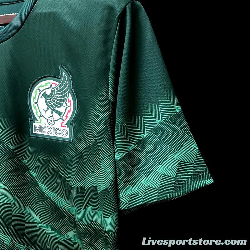 2022 Mexico Green Pre-Match Jersey