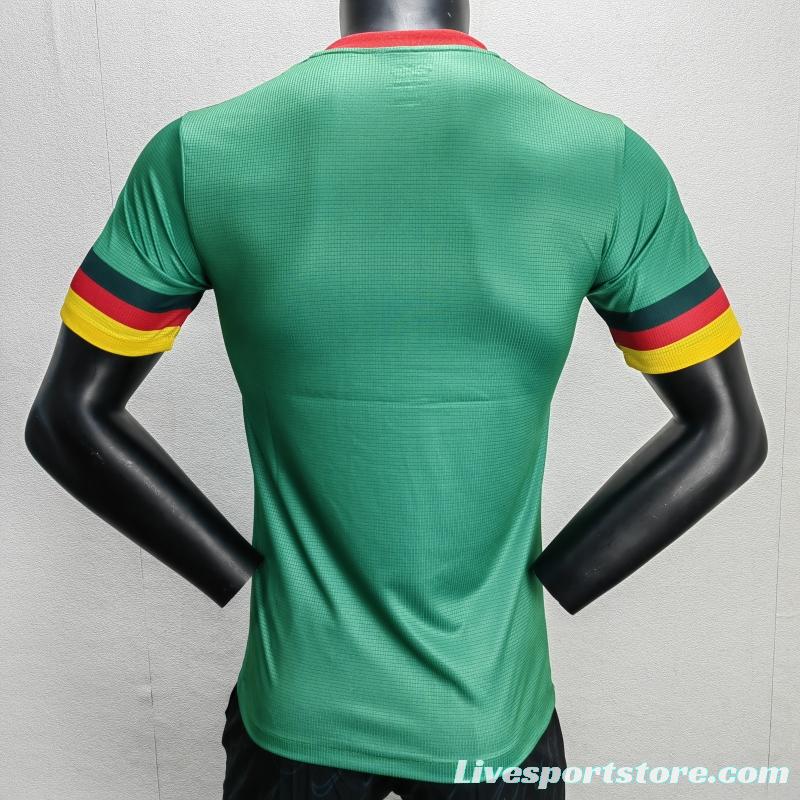 Player Version 2022 Cameroon Home Green Jersey