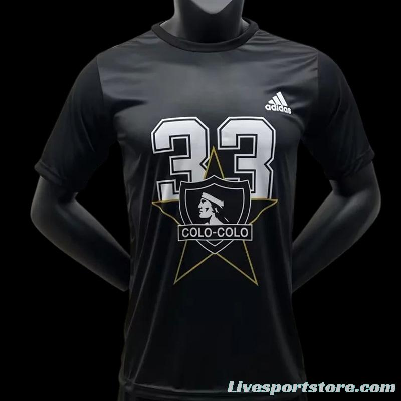 22/23 COLO COLO Black Champions T-Shirts