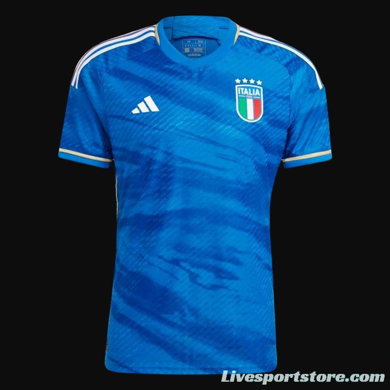 Player Version 2023 Italy Home Jersey