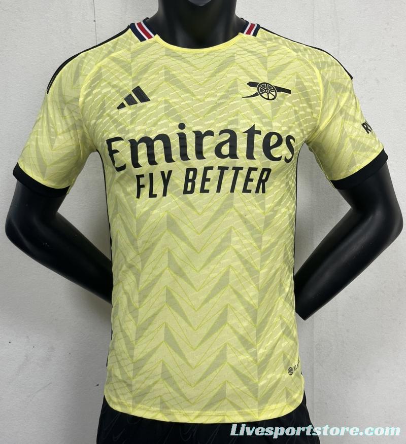 Player Version 23/24 Arsenal Yellow Jersey