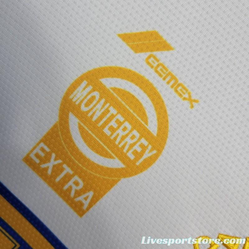 22-23 Tigres UANL Third White Jersey