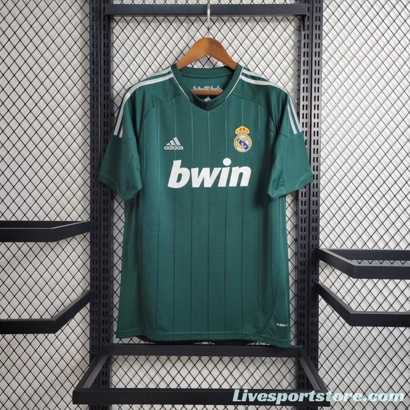 Retro 2012/13 Real Madrid Third Green Jersey