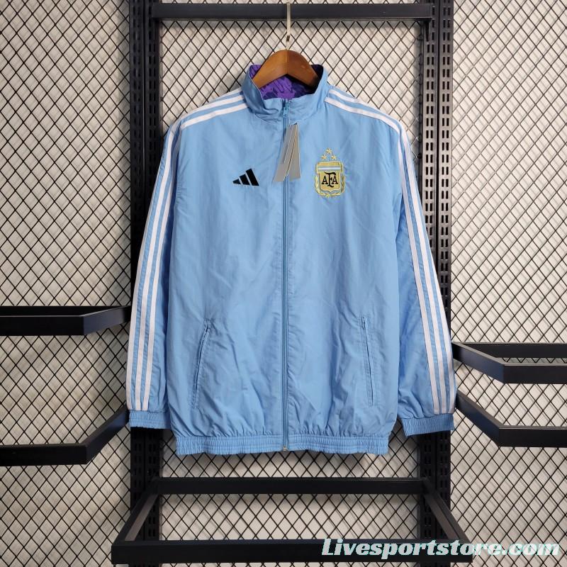 3-star 2023 Argentina Reversible Windbreaker