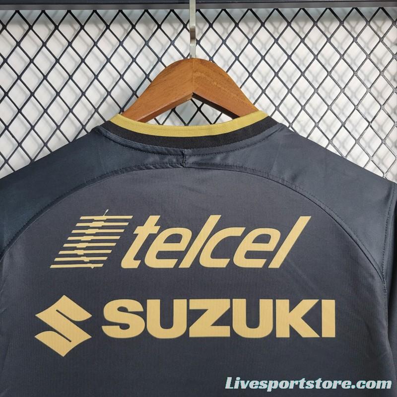 23-24 Pumas UNAM Away Black Jersey