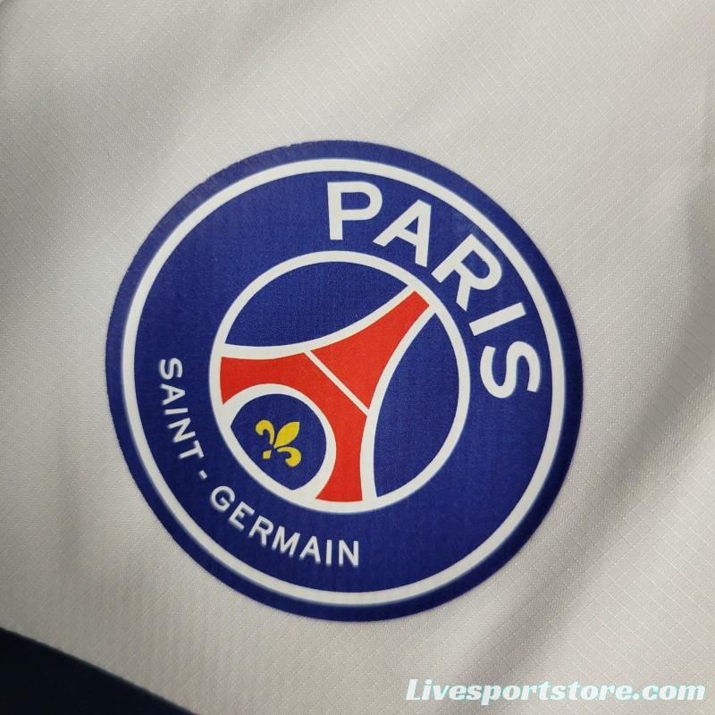 23-24 PSG White Windbreaker