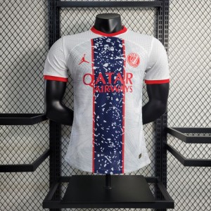 Player Version 23-24 PSG Training White Jersey