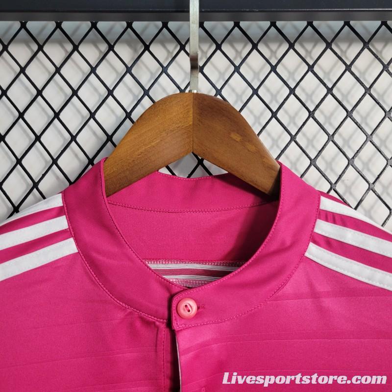 Retro 14-15 Real Madrid Away Pink Jersey