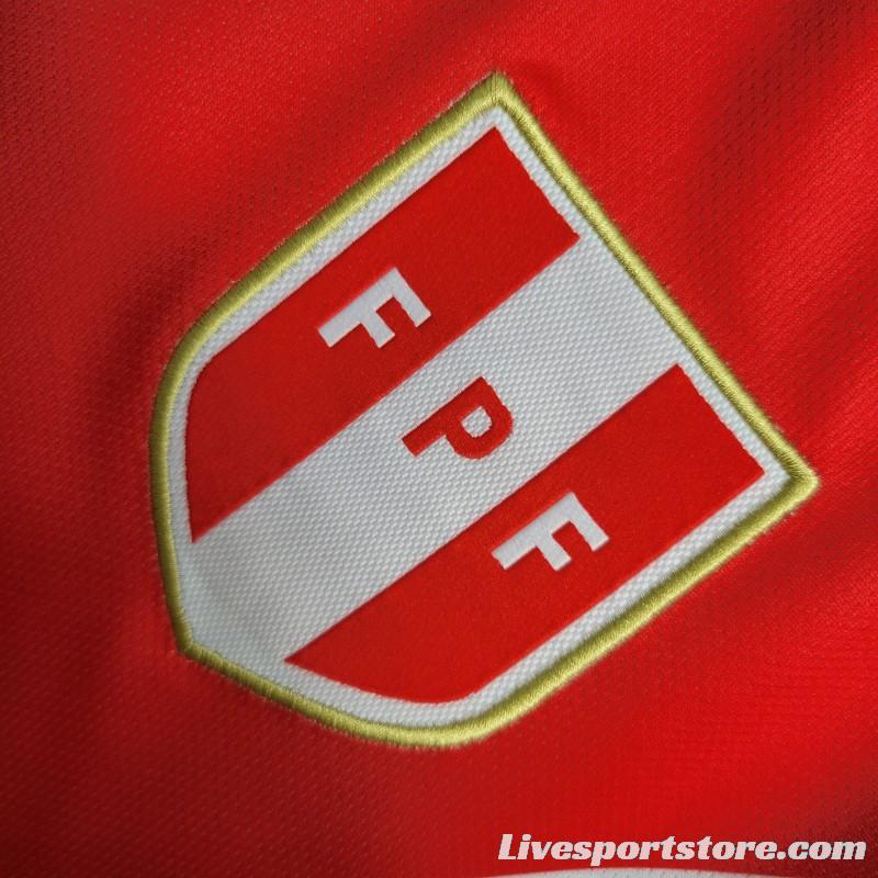 2023 Peru Home Jersey