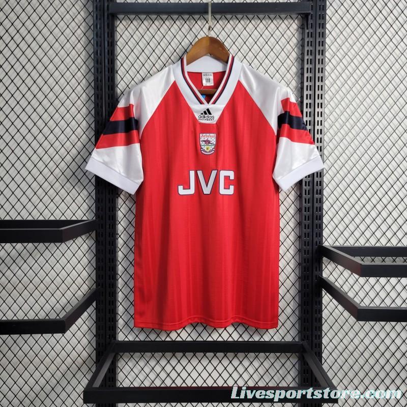 Retro 1992/93 Arsenal Home Home Jersey