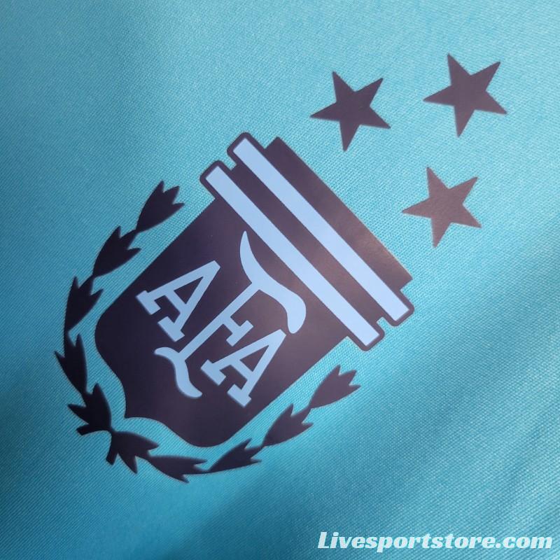 2023 Argentina Training Blue Jersey