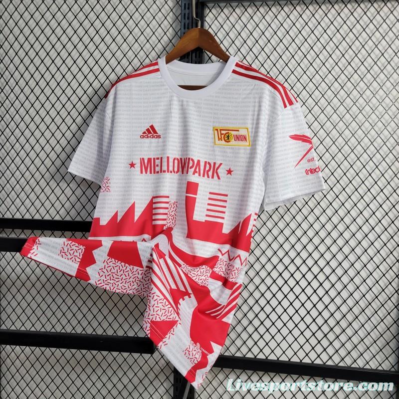 23-24 Berlin Union Special White/Red Jersey