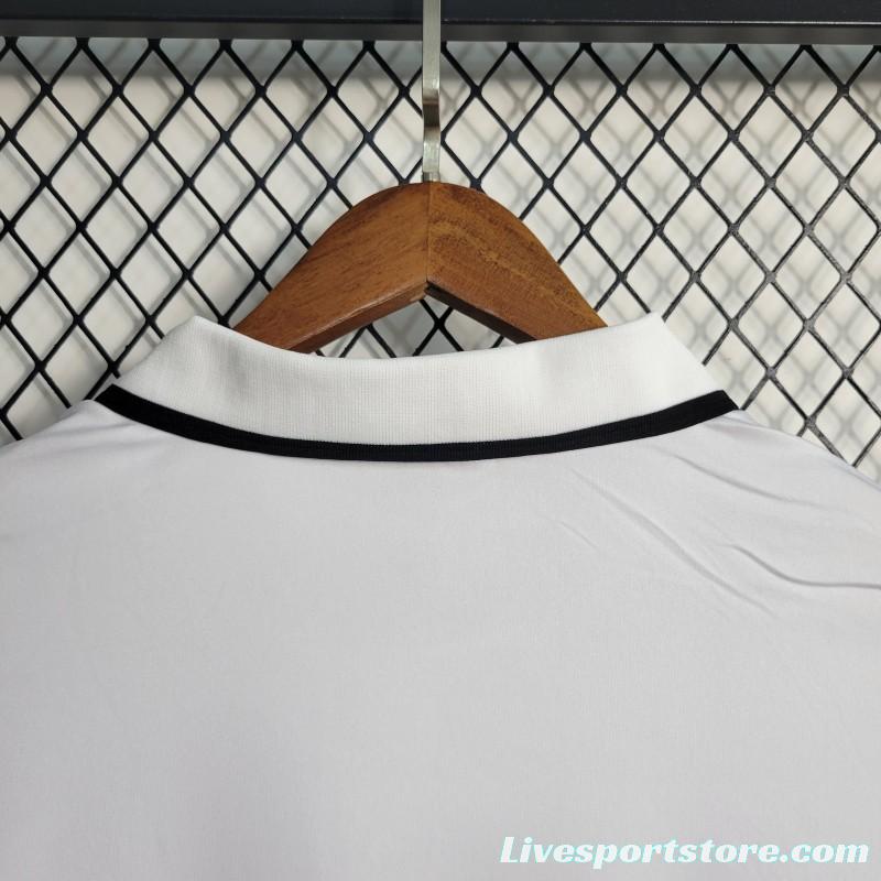 23-24 Flamengo White POLO Shirt