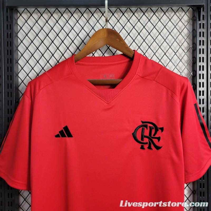 23-24 Flamengo Red Training Jersey