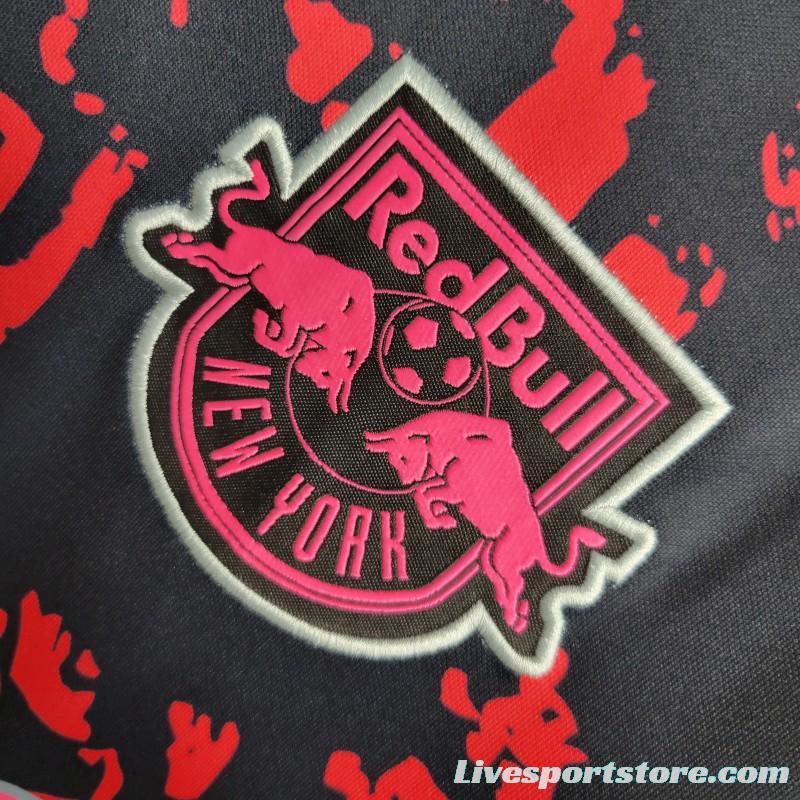 23-24 New York Red Bulls Red Black Training Jersey