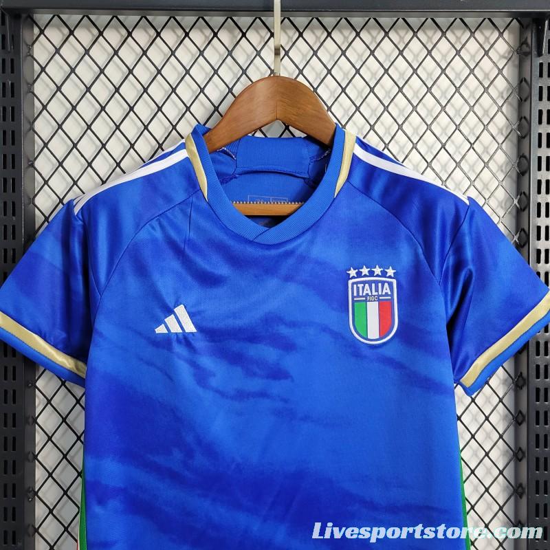 2023 KIDS Italy Home Jersey