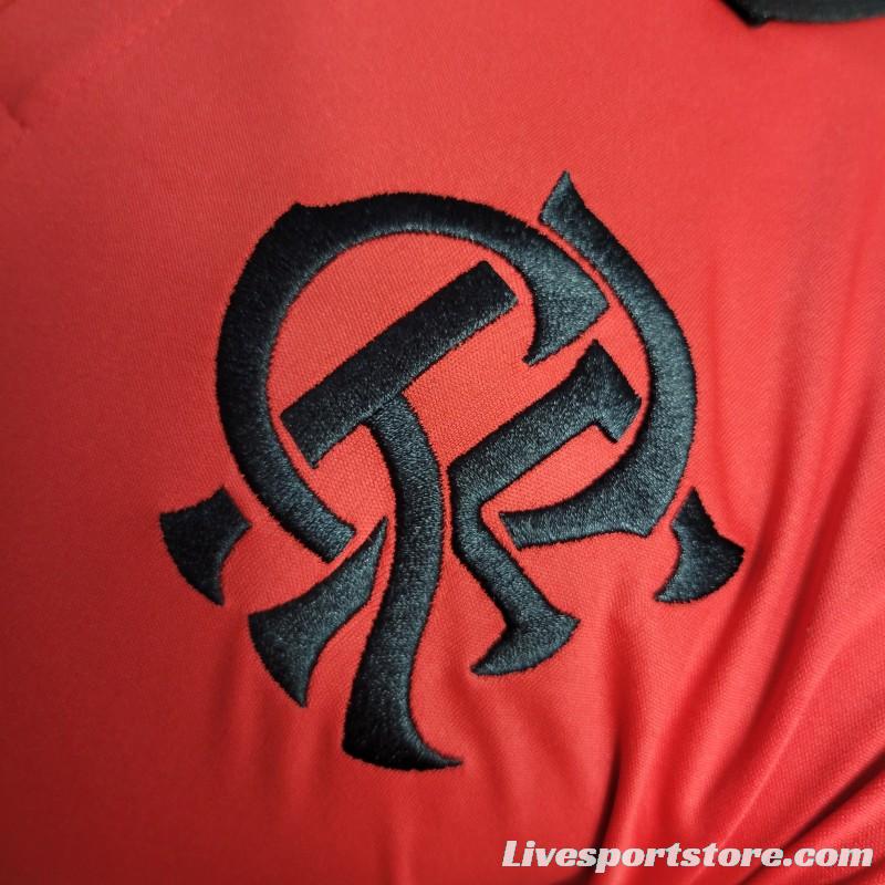 23-24 POLO Flamengo Red Training Jersey