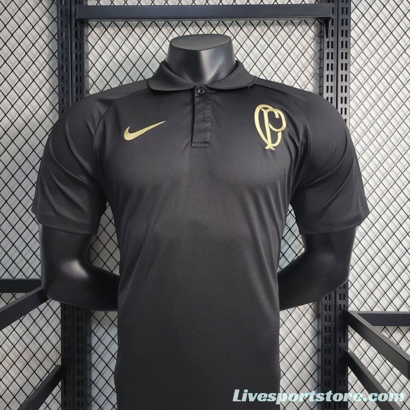 23-24 POLO Corinthians Black Training Jersey