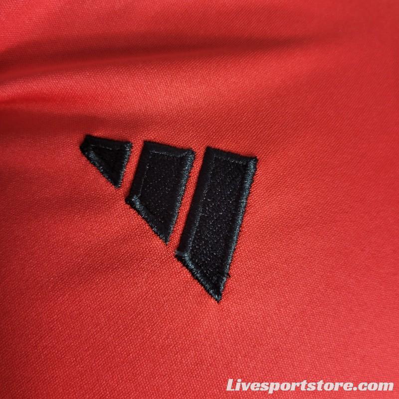 23-24 POLO Flamengo Red Training Jersey